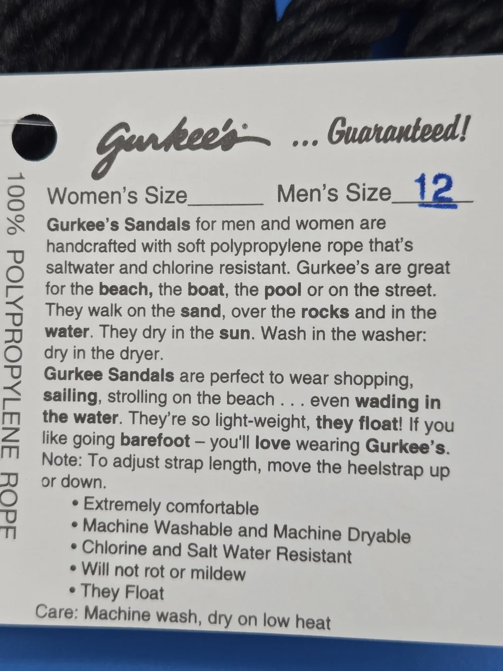 Gurkees Barbados Olive Rope Slide Sandals